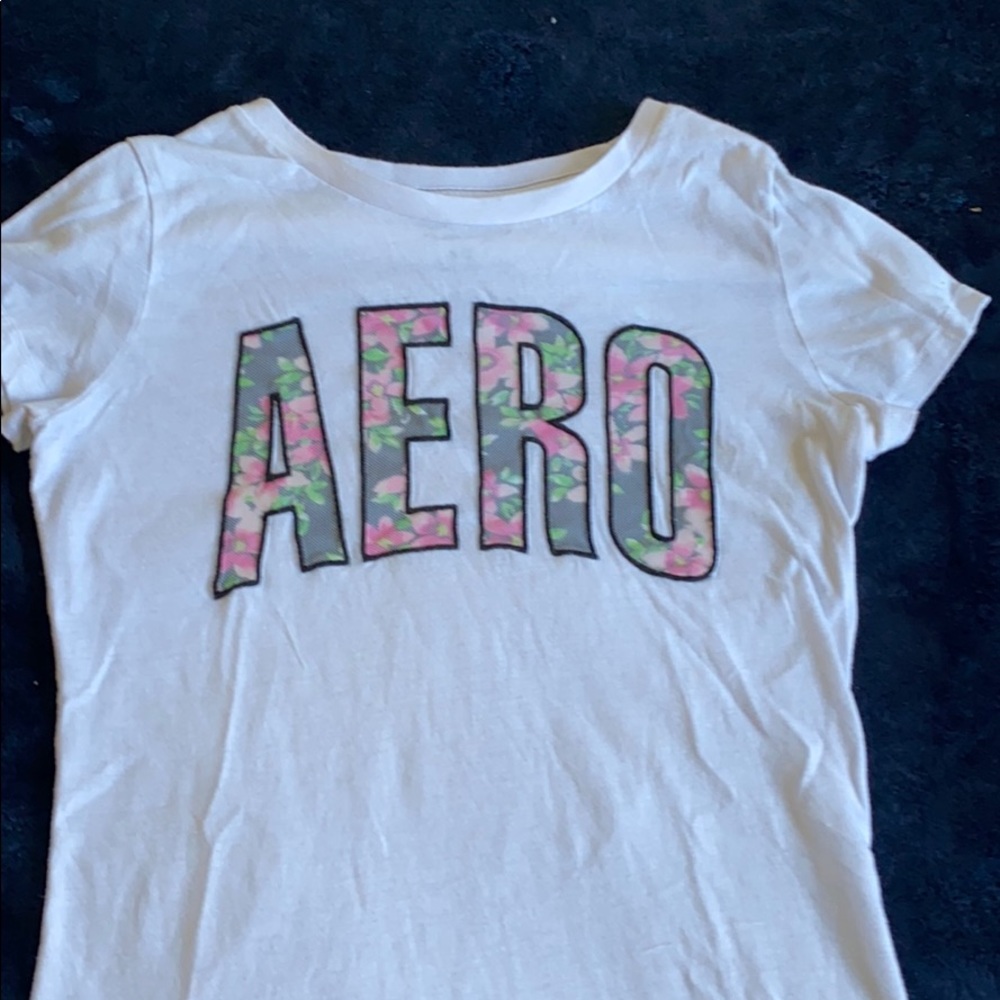 White T-shirt from Aeropostale